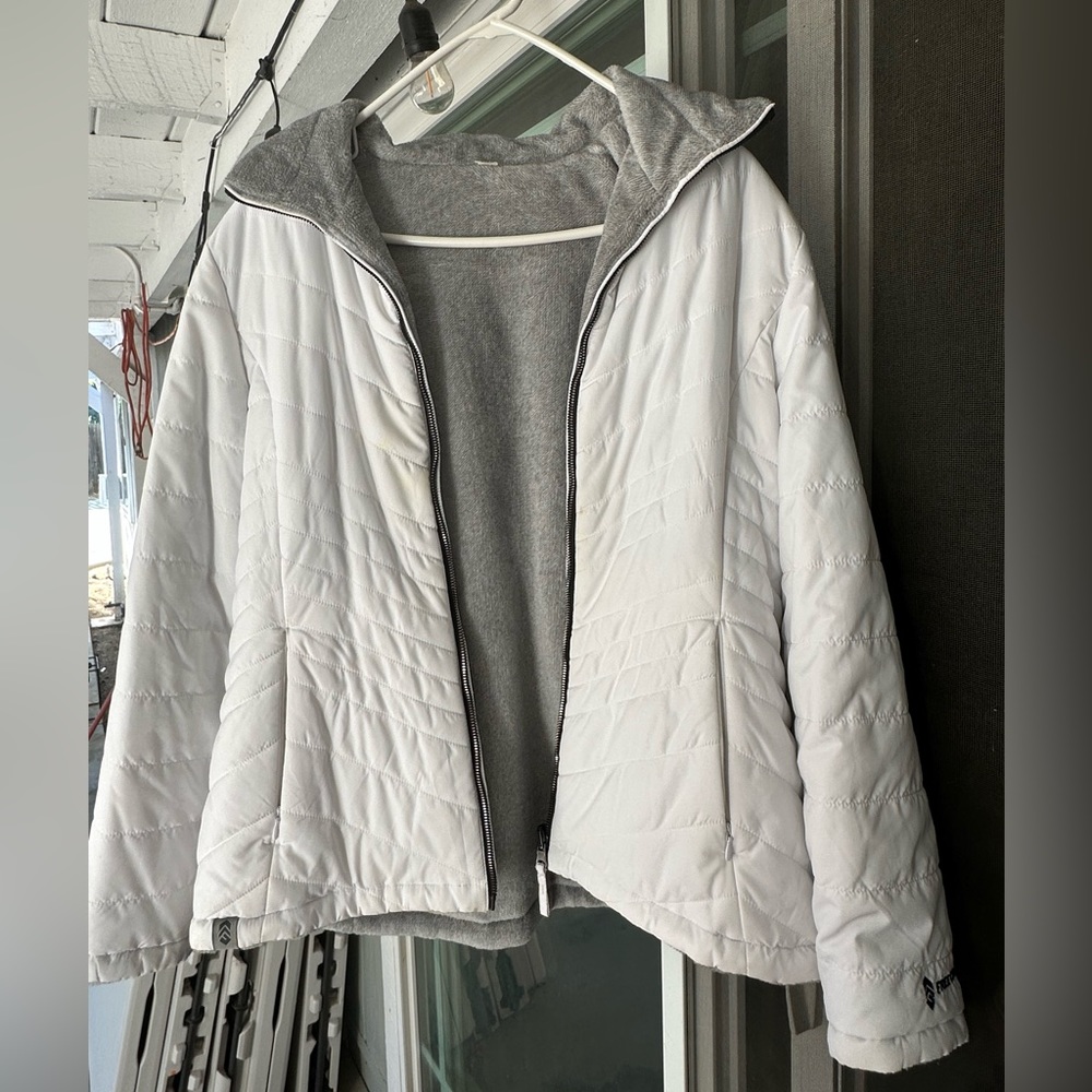 White womens jacket